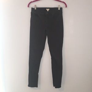 Black J Crew Skinny Jeans